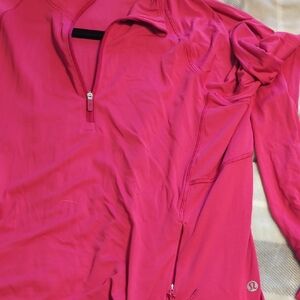 lululemon athletica Pink Long Sleeve Top